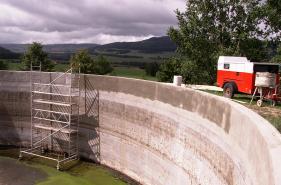 Betonsanierung Biogasanlage